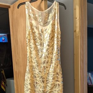 Gold Evening Gown